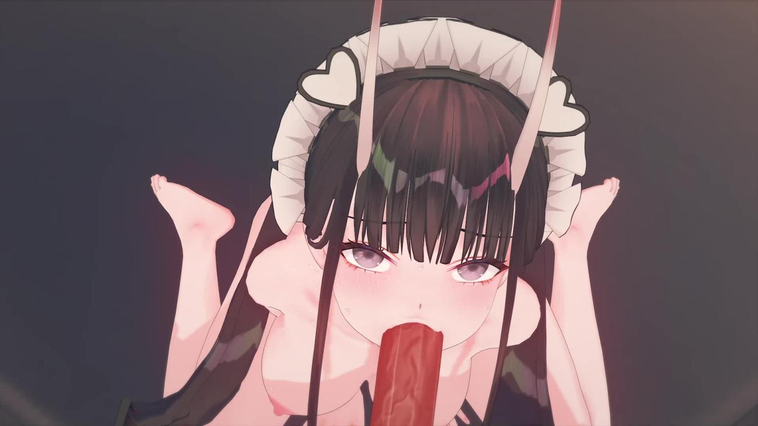💕把浓厚的精液，当成是对服务员最好的赞赏吧💕 『能代_需要少冰吗？/碧蓝航线』