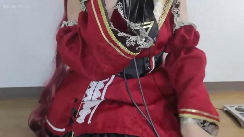 【冒头无料・高画质カメラ枠実写耳舐めasmr】一起扮成马○恩船长，共度万圣节吧？