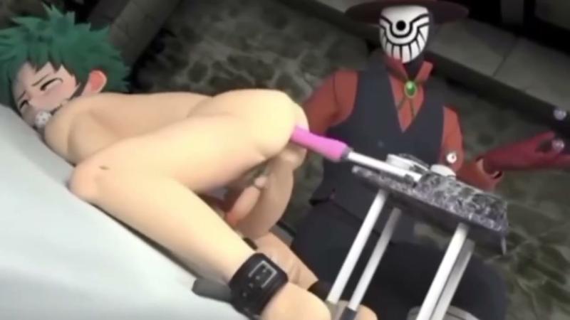 我的英雄学院 同性恋的调教 绿谷肛门的深度性交