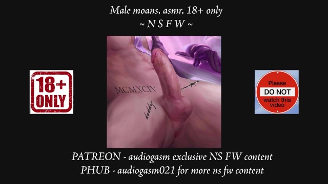 AudioGasmVA - 男性呻吟，男性呜咽，不适宜工作场所观看的射精音频……这都是你的错 [M4F] 音频高潮