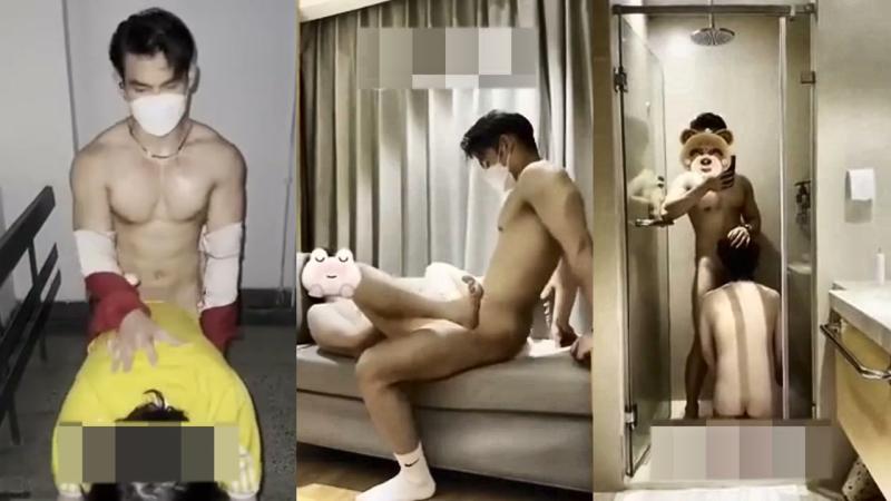 Adam兔子体育生联名 翘臀高抬无套勐插后穴喷精