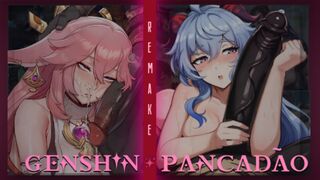 原神激情碰撞乱交狂欢「PMV/HMV」