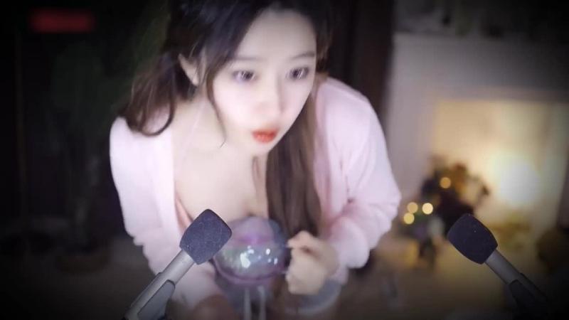 [SHANA]虎牙大伊伊ASMR 吃冰块