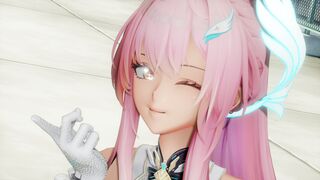 【MMD】孕舞者爱弥斯丰满巨乳诱人舞姿