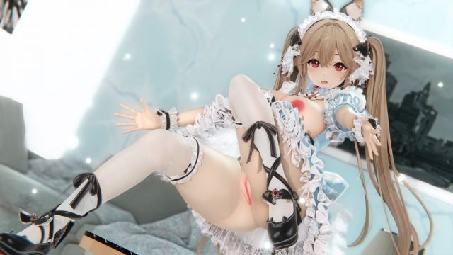 [Shibarin] 『Azur Lane』💕安克雷奇的女仆装舞蹈💕PLAY