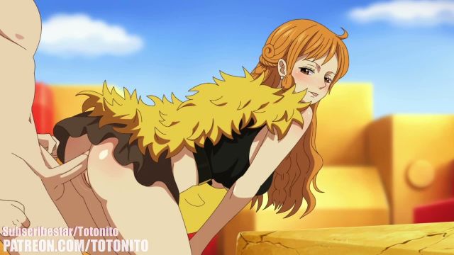 [Totonito] 户外娜美巨乳诱惑背后位野战肛内射狂欢