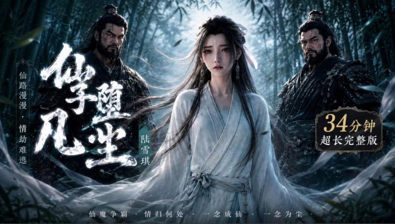 仙子堕凡尘：诛仙陆雪琪
