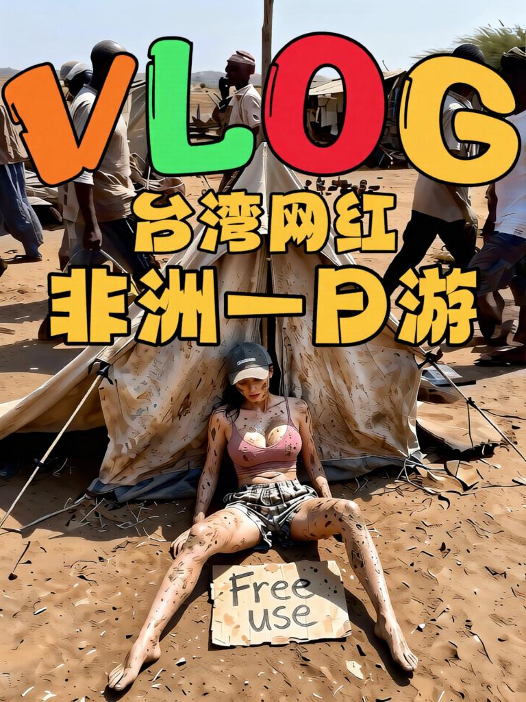台湾网红非洲一日游  HDDJ-DJ0302
