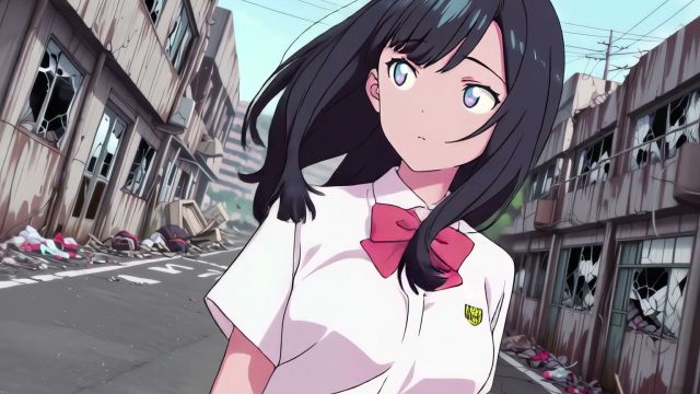 [chui] [N.025/アニメ] 在废墟般的世界里与她独处