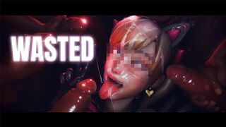 多人同时深入把身体完全填满 PMV/HMV