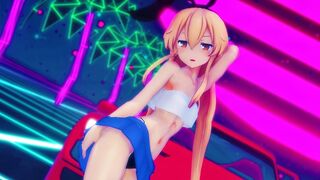 岛风兔女郎湿身热舞诱惑 [MMD]