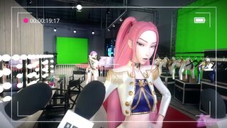 Hunt_]?r/x[(] 的现场采访@ \[Kpop 猎魔女团]