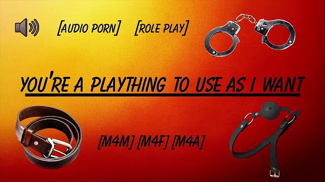 [Audio Porn] [M4M] 你以为我会考虑对你进行性骚扰吗？不，你只是我的羞辱玩具