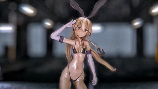 岛风身体激烈抖动极致色情 [MMD R15]