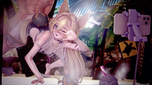 [天平キツネ] 『少女前线』— 芙铃的“别放开我”榨精性爱