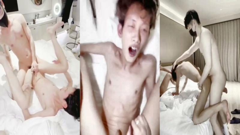 鹿咩咩联名霸道太子和羚羊王子 3p混战 白皮细狗捆绑骚逼被勐操
