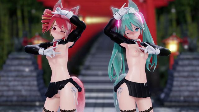 [ますたー🔞] 初音未来和重音Teto的双人秀
