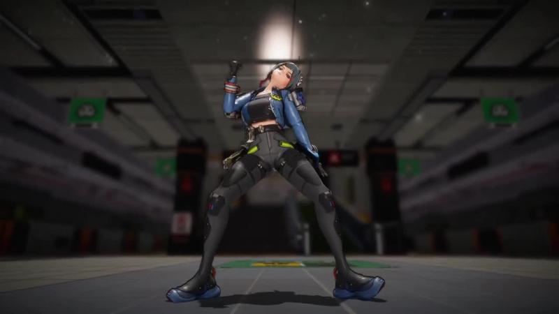 MMD朱鸢在霓虹灯下不停旋转的身影-绝区零
