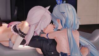 性感兔女郎被大屌操到高潮浪叫不断