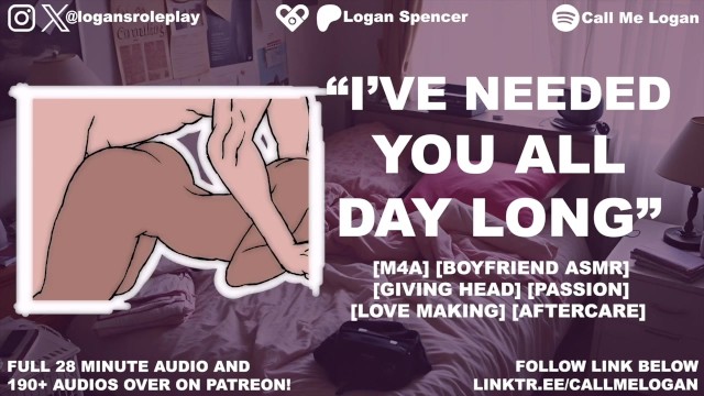 Mister Logan Spencer - 深爱你的男友与你发生性关系，让你怀孕，并在事后照顾你。[色情音频] [M4A] [男朋友ASMR]