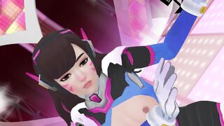 R18 MMD D.Va 感受美妙声音