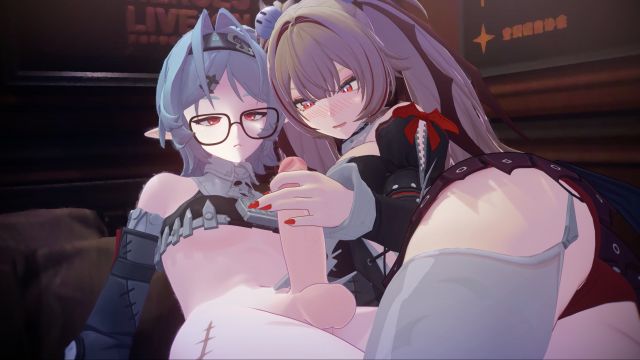 [Shiruki] 克拉蕾特逗弄洛克茜