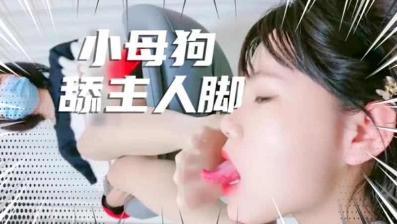 卑微的小母=狗犯贱拼命舔主人的-肉丝脚