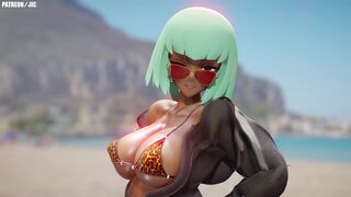 Jump - 萨丝翠的沙滩比基尼舞蹈 [Rwby]