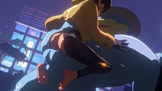 玛琪艾儿与怪力的激战 [NO WM] [Nagoonimation]