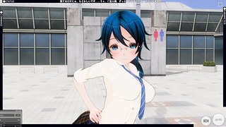 3D 变态女学生和她想在女同学游戏后吮吸我的鸡巴