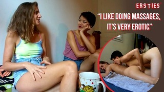 Ersties：双性恋女同爱好者一起享受按摩