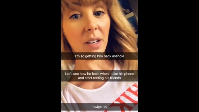 Cherie DeVille-金发熟女骚货在 Snapchat 上直播她穿性感内衣的美好身材