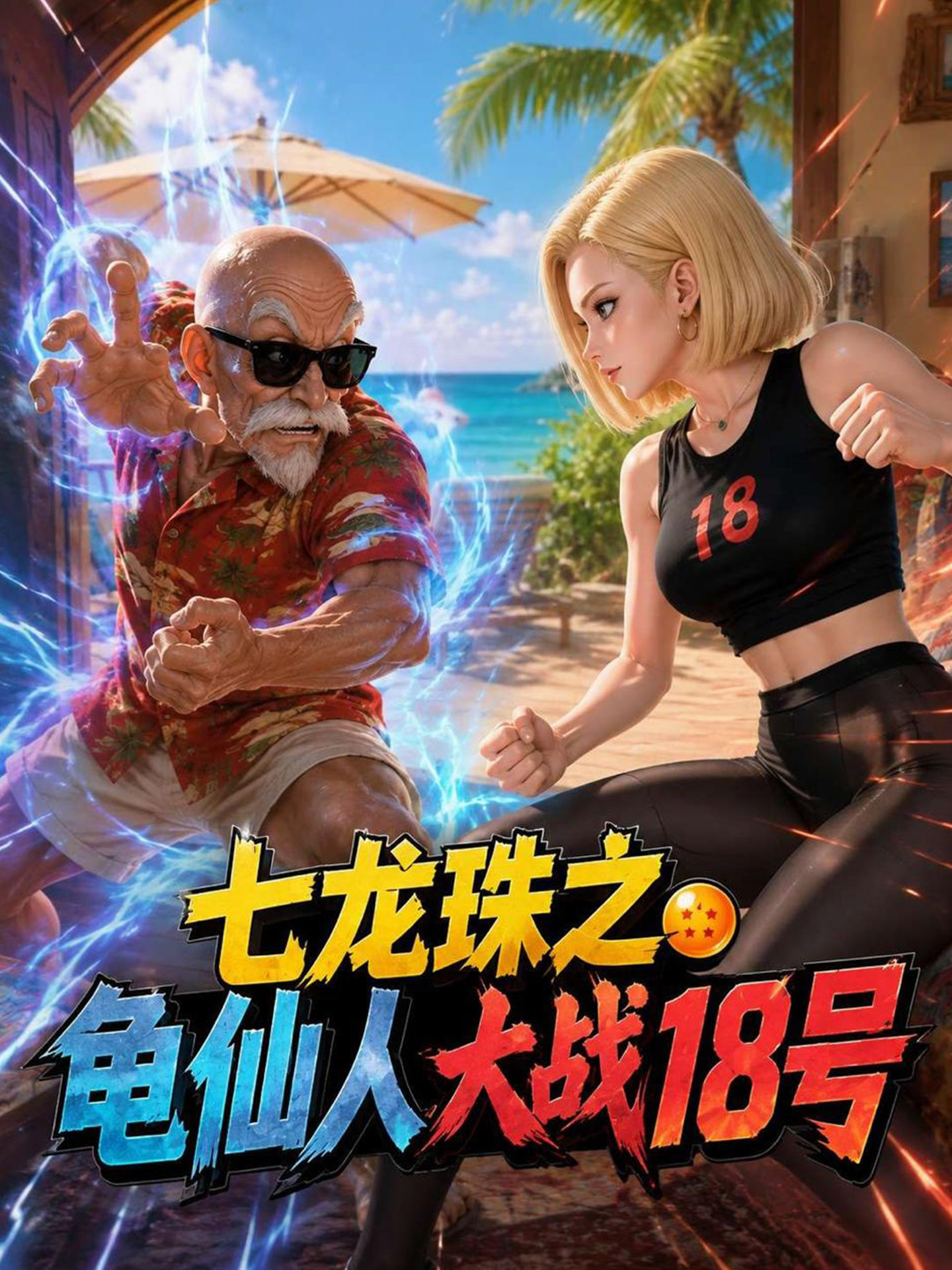 七龙珠之龟仙人大战18号  HDDJ-DJ0508