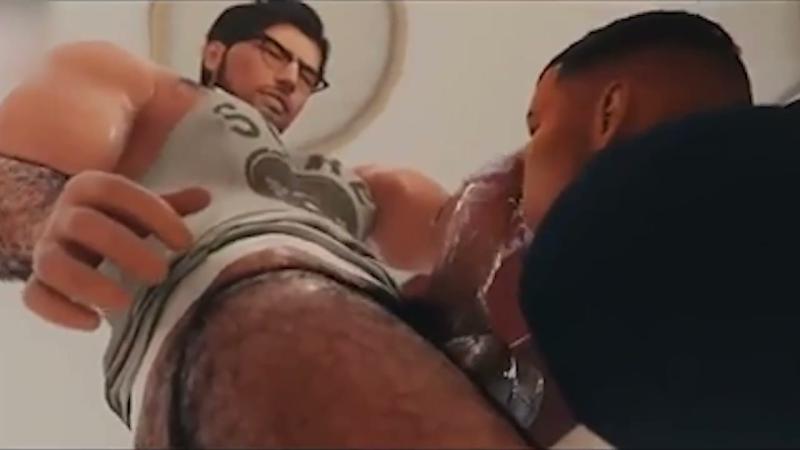 3D动画继父娶妈为操我肌肉帅哥大屌口交腹肌激情