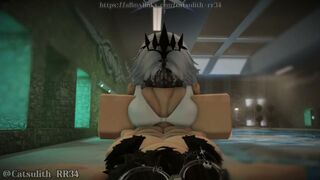 和我的阿尔萨斯cosplayer啪啪啪一整天 | 短版（Roblox 第71期）