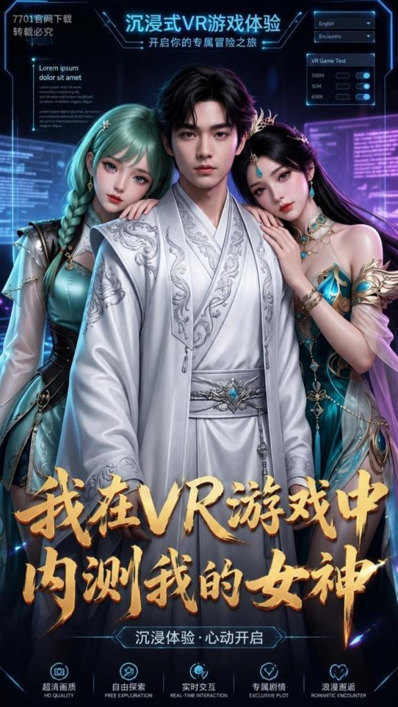 我在VR内测我的女神