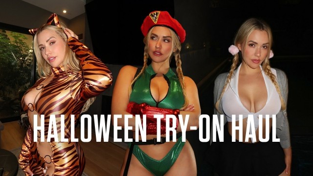 Mia Malkova - 万圣节试穿合集！