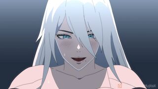 2B 鸡巴滑入阴道带来温暖占有