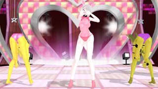 R18 MMD 狐狸陷阱机械舞春兔诱惑