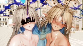 [MMD Wuwa]角色身体随着节奏前后晃动