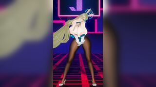 一之瀬手臂高举拉长身体曲线 [WoHaoLe]