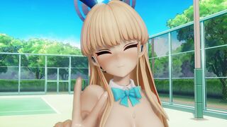 【MMD.. Blue Ar,ch?ive】飞鸟马时明.日魔法的爱