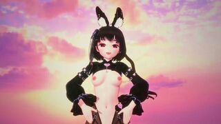 MMD-泠鸢脱衣舞与性爱