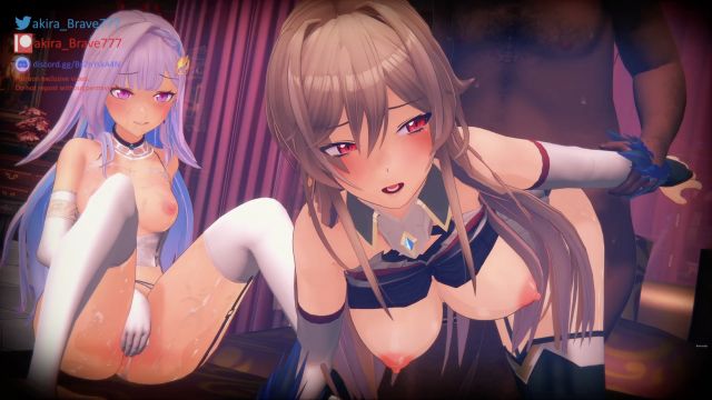 [akira_Brave777] 芙莲与莉泽的3P性爱01(重制版) FHD