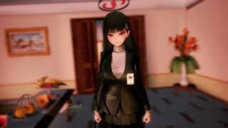 [NTR] 大屌把调月莉音阴道撑得满满紧绷