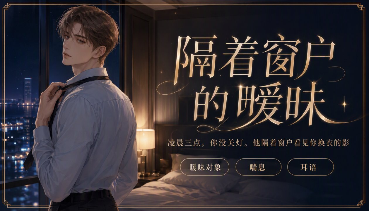 隔着窗户的暧昧