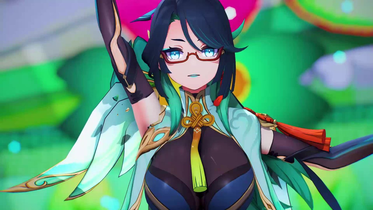 【MM#D 原`+神】 闲云跳极[+乐净土时丰满曲线跟着甩动