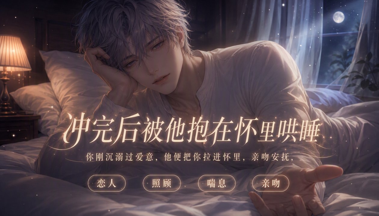 冲完后 被老公抱在[怀里哄睡