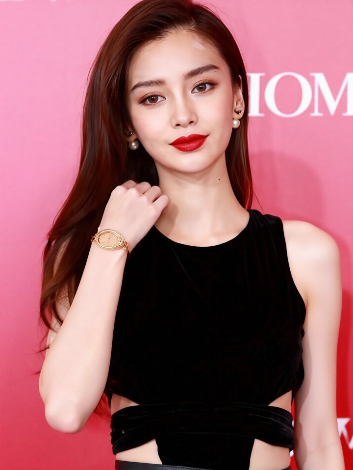 AI魔改 杨颖 小妞你在这里骑马骑的挺欢啊
