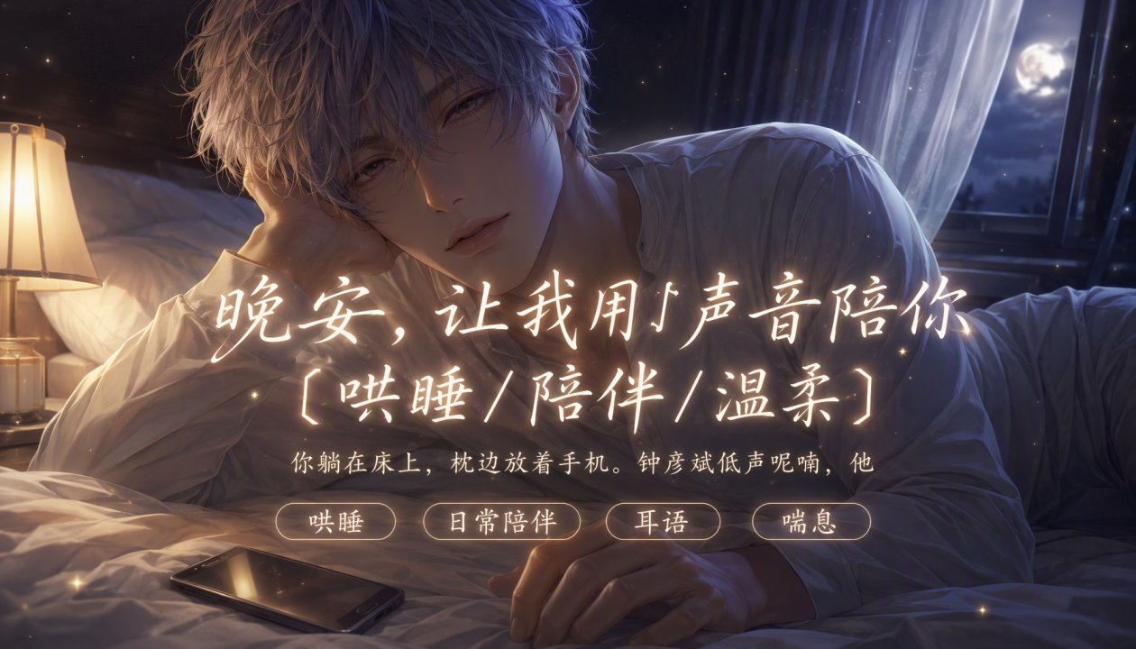 晚安，让我用声音 )陪你〔哄 睡/诱惑/陪:伴〕